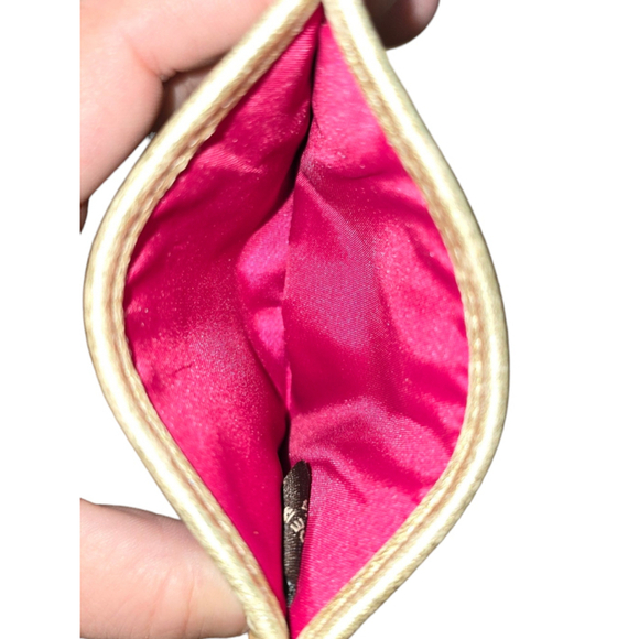 COACH JULIA OP ART ID CASE LT KHAKI BEIGE/GOLD LIMITED EDITION 46808 - Picture 5 of 6